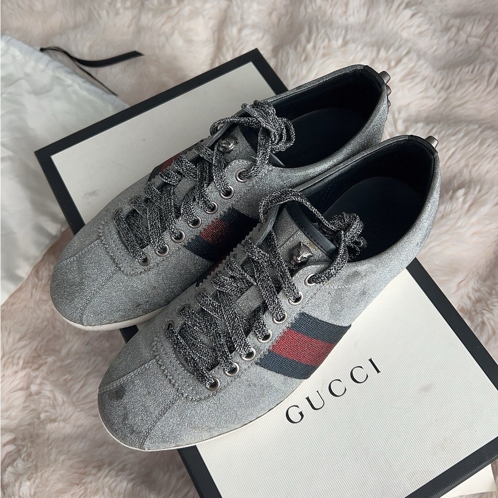 Gucci Men's Gray Sneakers